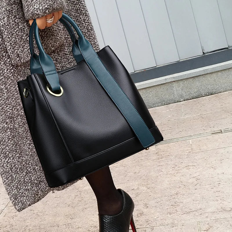 Pu Leather Ladies Tote Hand Bags Handbag For Women Vegan